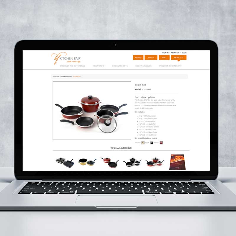 Linda Hanus - Kitchen Fair Website