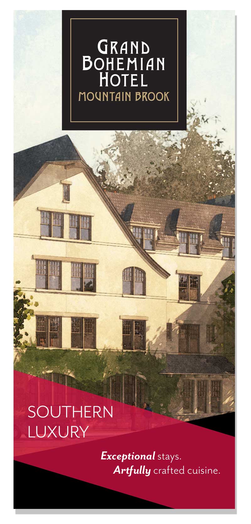 Linda Hanus-Kessler Collection Mountain Brook Rackcard Design Reverse