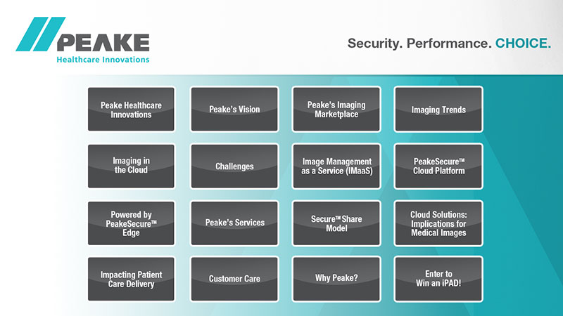 Linda Hanus-Peake Touchscreen Menu